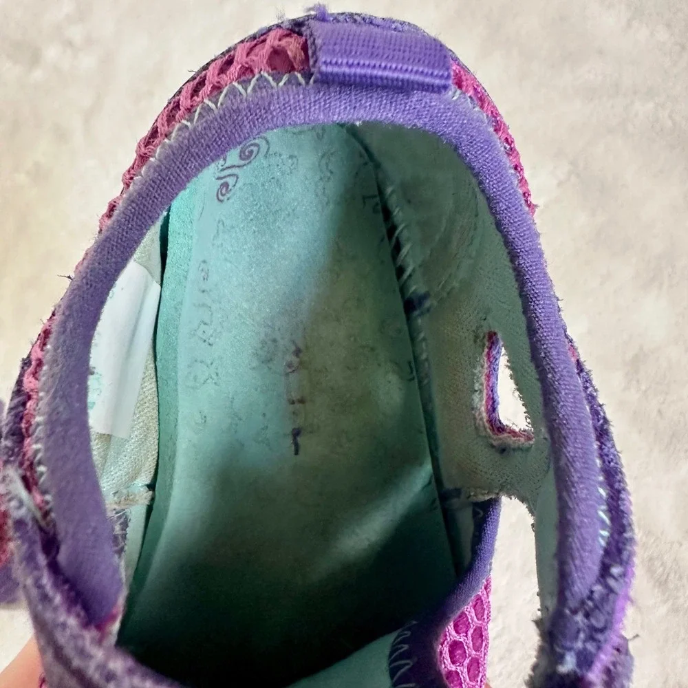 Merrell Toddler Hydro Water Sandal‎ Purple Pink Size 4.5 Velcro